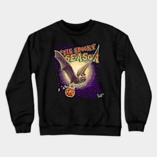 Spooky Season Candy Bat Crewneck Sweatshirt